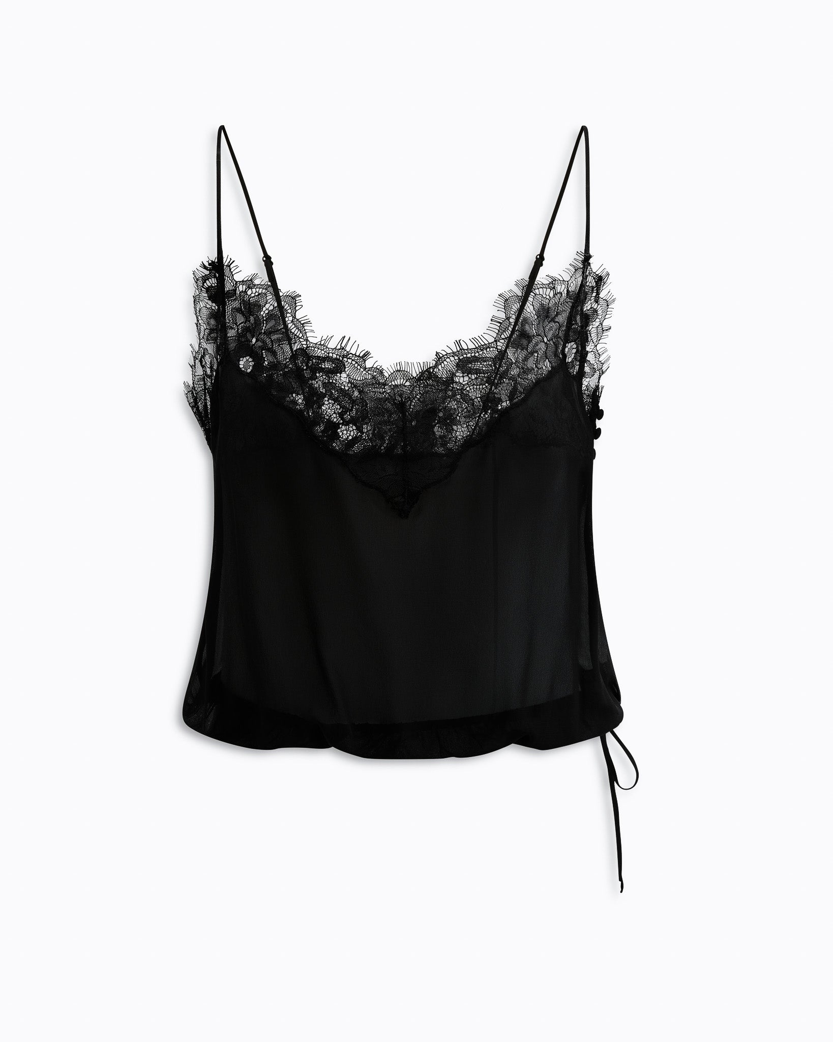 Paloma Silk Cami in Black | KHY by Kylie Jenner – Khy