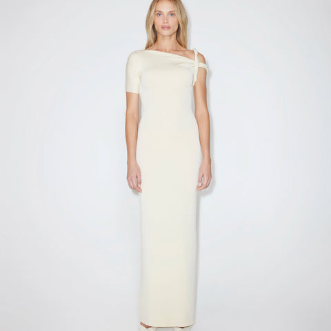 Khy by Kylie Jenner - Sueded Stretch Twist Maxi Dress