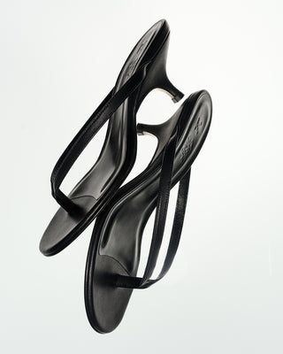 Studio Thong | Black Leather