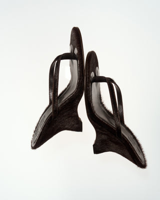 Muse Thong Wedge | Chocolate Pony