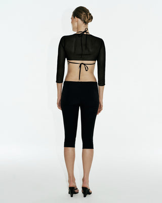 Cropped Pant | Black