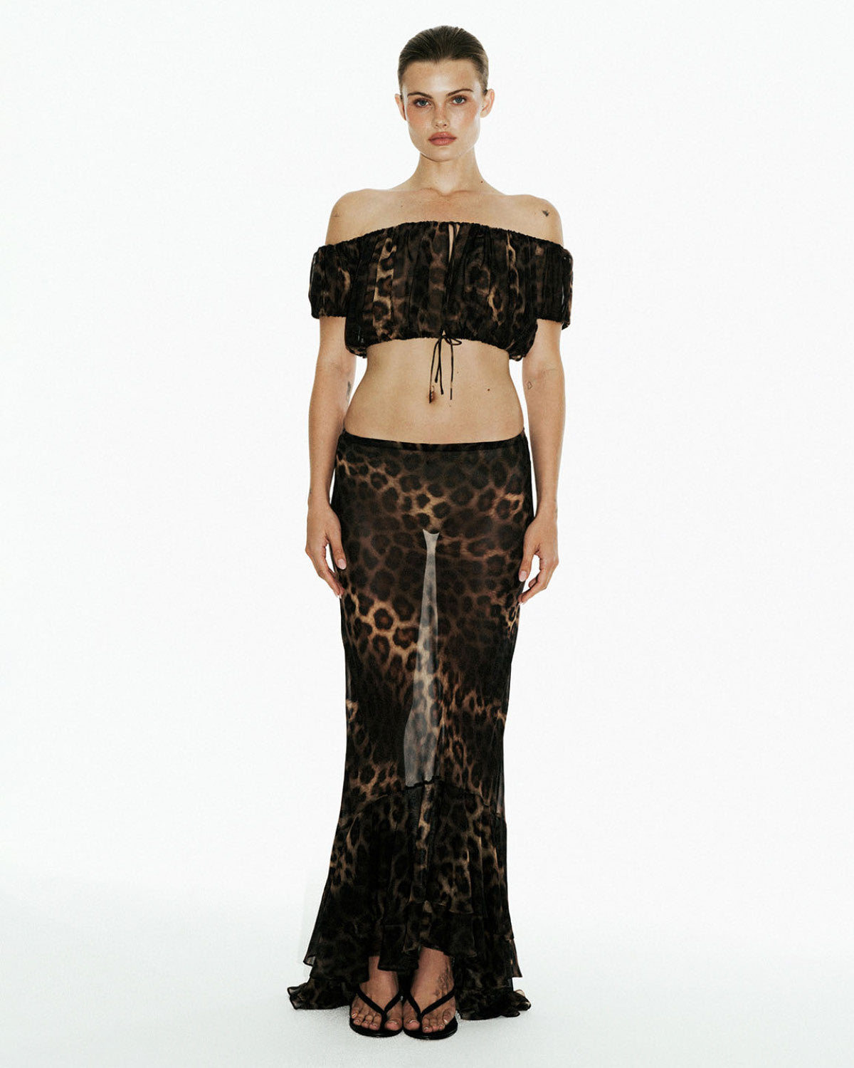 アパルトモン リジェールLeopared Silky Skirt Midsummer Silk Skirt in Leo | KHY by Kylie Jenner – Khy