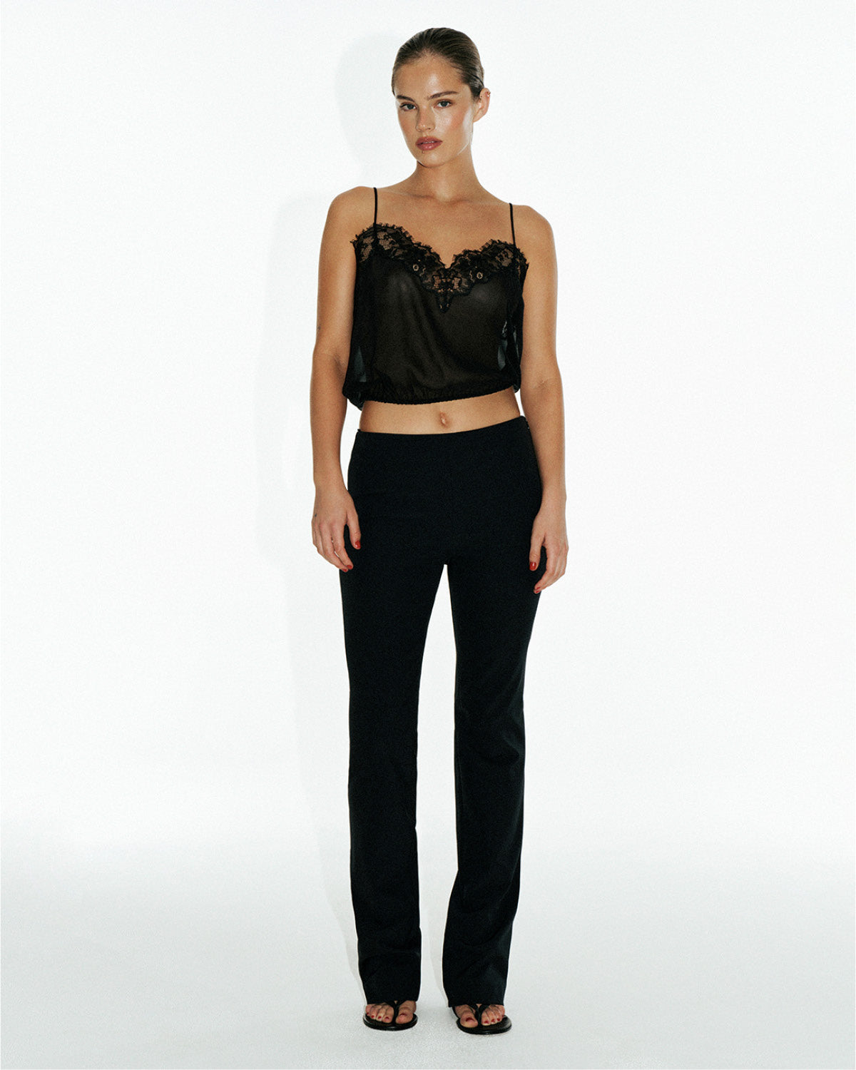 Midnight Trouser in Black | KHY by Kylie Jenner – Khy