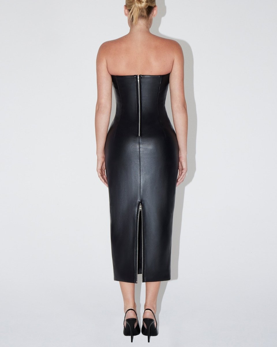 Smok Morph Pod-80 Review Faux Leather Strapless Long Dress Smok Morph Pod-80 Review Faux Leather Strapless Long Dress