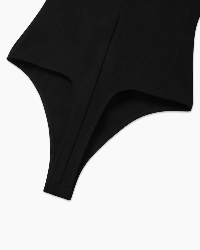 Long Sleeve Bodysuit | Black
