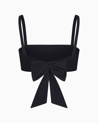 Poplin Bralette | Black