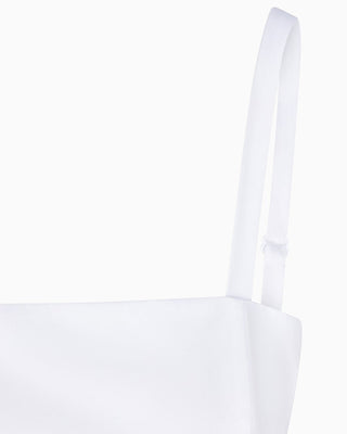 Poplin Bralette | White