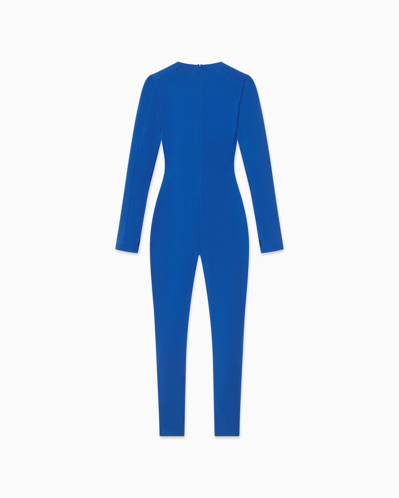 Long Sleeve Catsuit | Cobalt Blue