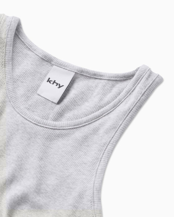 Frilled Hem Rib Tank main image 0