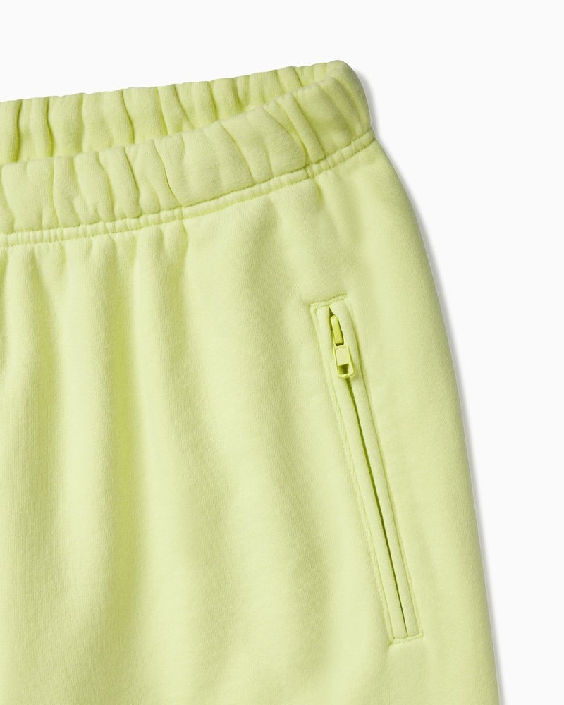 FLEECED TERRY STRAIGHT PANT - LEMONILLA main image 0
