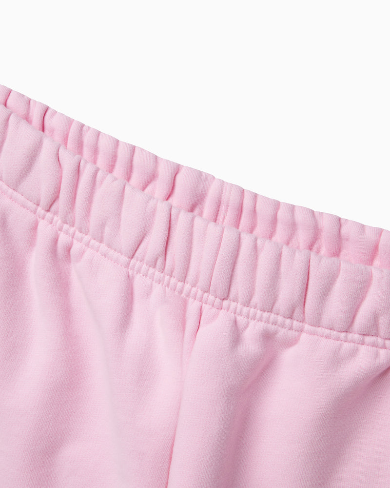 Fleece Straight Leg Pant | Orchid Pink
