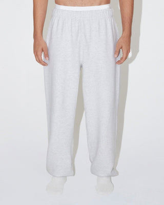 Fleece Jogger | Light Heather Grey