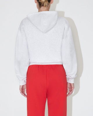 Fleece Zip Hoodie | Light Heather Grey
