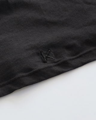 Feather Tube Top | Black