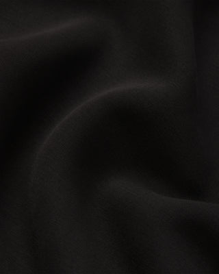 Sueded Stretch Knotted Maxi Dress | Black