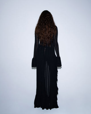 Late Summer Crochet Duster | Eclipse Black