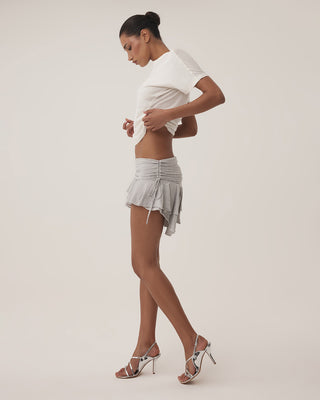 Crosswalk Skirt | Grey