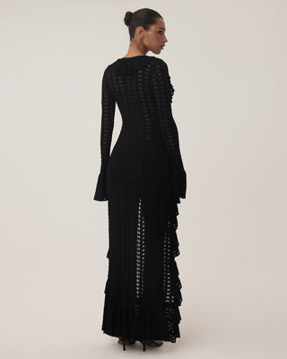 Late Summer Crochet Duster | Eclipse Black