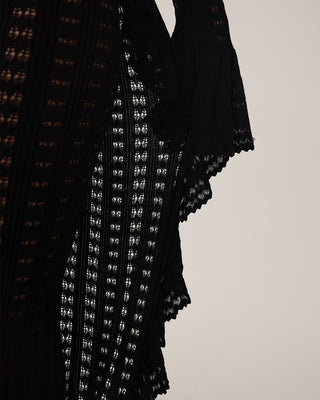 Late Summer Crochet Duster | Eclipse Black