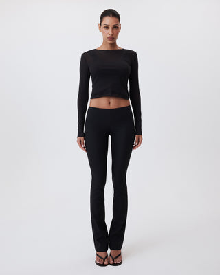 Echo Layered Tee | Black