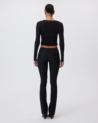 Echo Layered Tee | Black