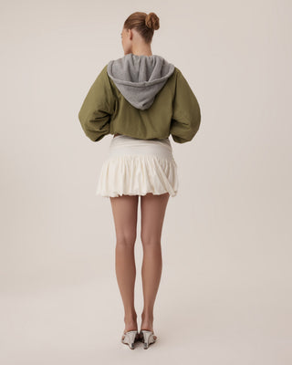 Laurel Bomber | Vintage Green