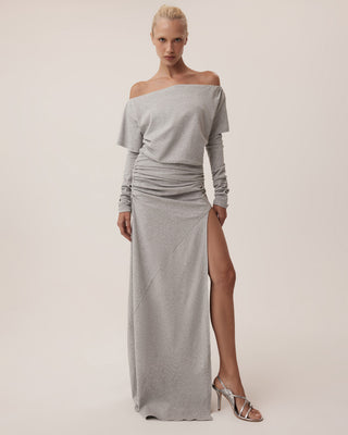 Grace Maxi Dress | Heather Grey