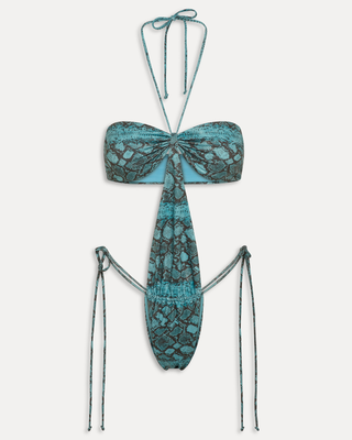 Kylie Foil One Piece | Cobra