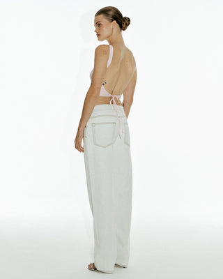Open Back Tank | Blush