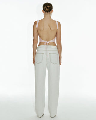 Open Back Tank | Blush
