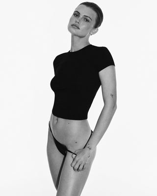 Baby Tee | Black