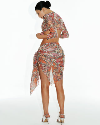 June Silk Tie Top | Terrace