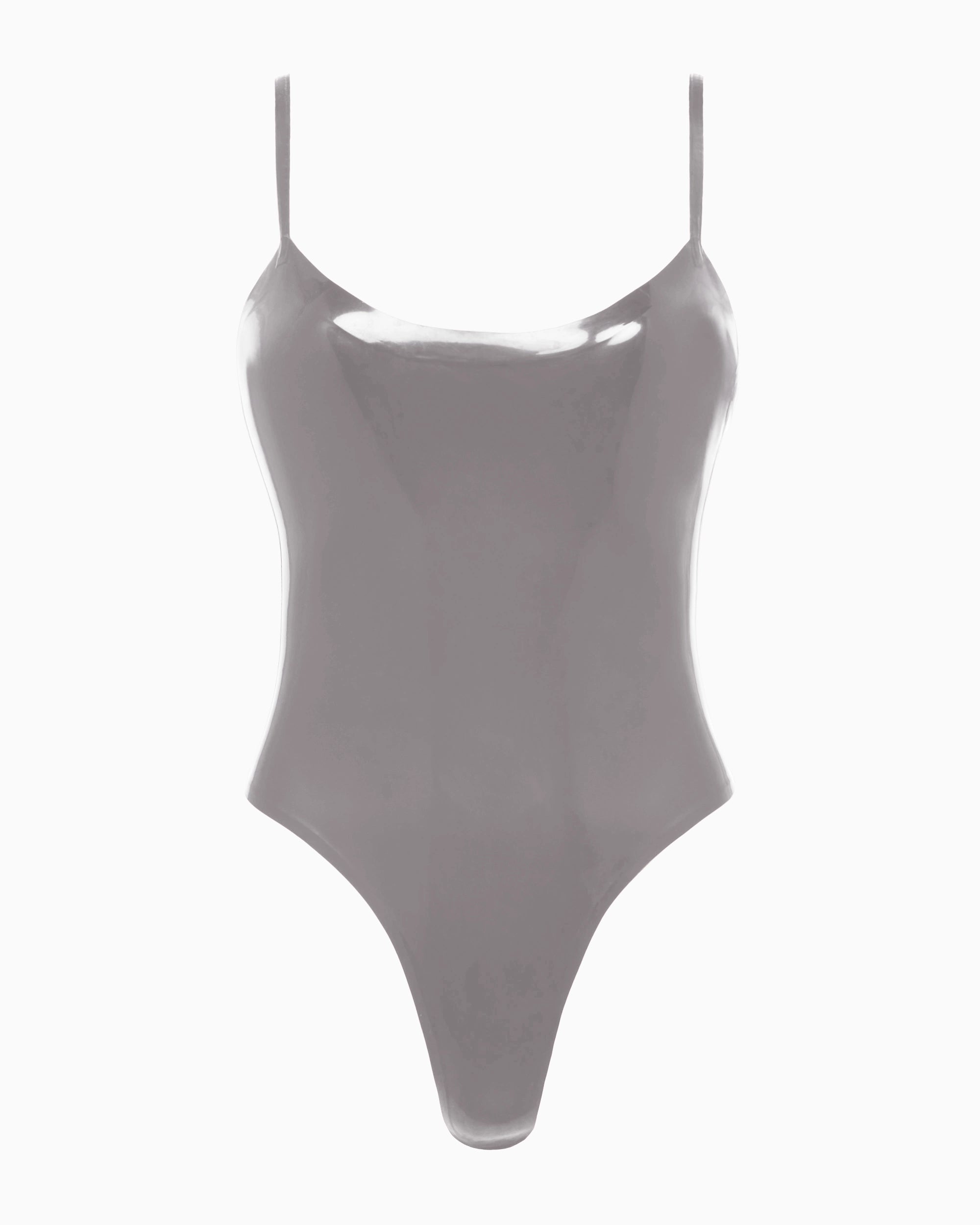 Latex Bodysuit | Silver