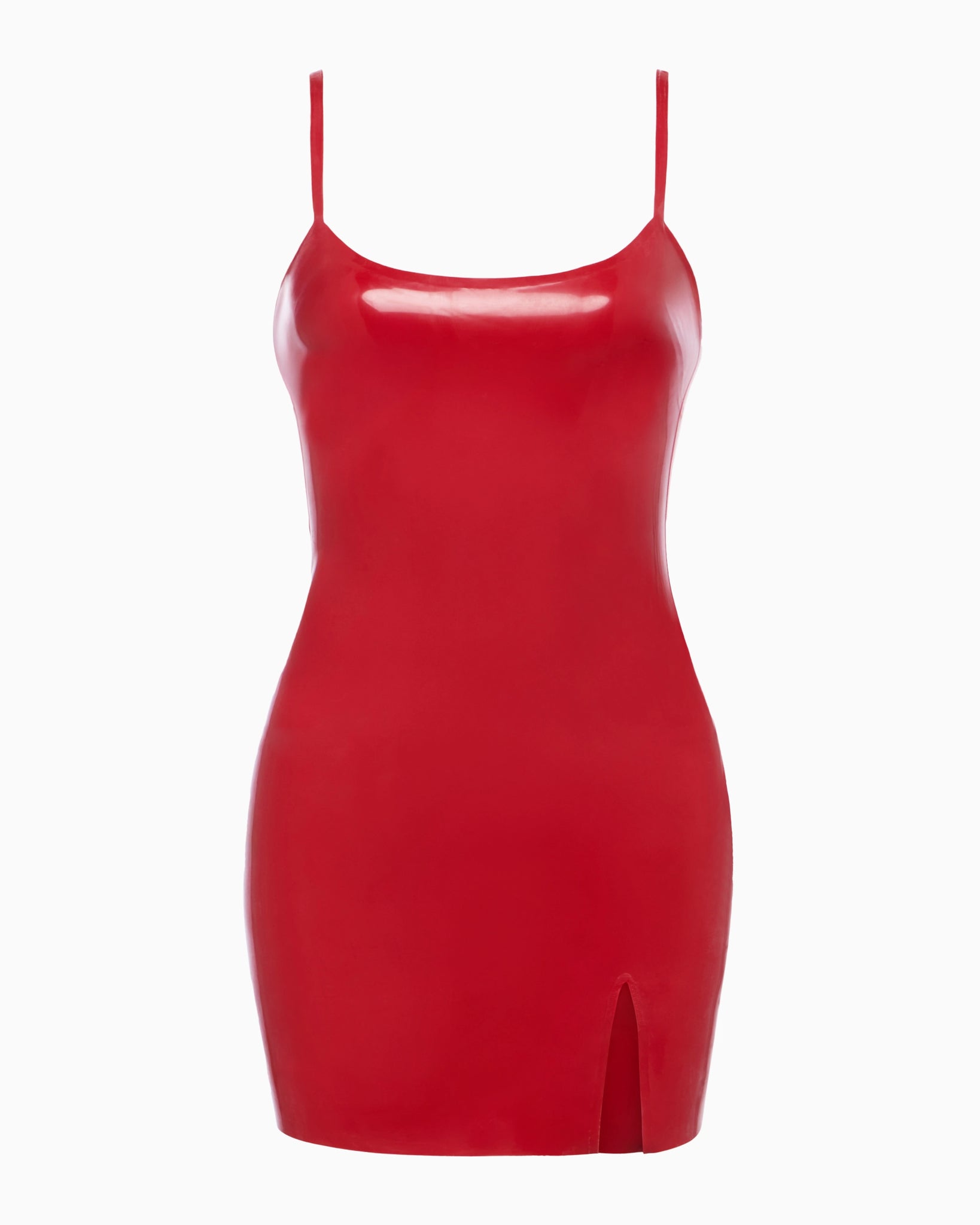 Red Latex Mini Dress Stretch Bodycon | Khy Red Latex Mini Dress Stretch Bodycon | Khy
