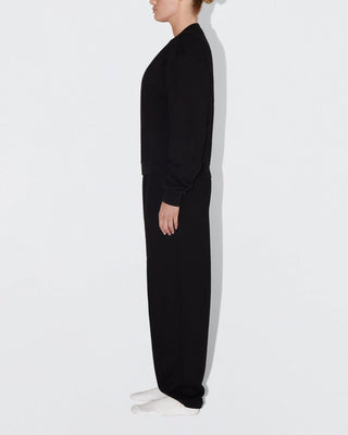 Fleece Crewneck | Black
