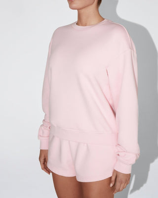 Fleece Crewneck | Orchid Pink