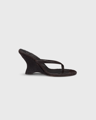 Muse Thong Wedge | Chocolate Pony