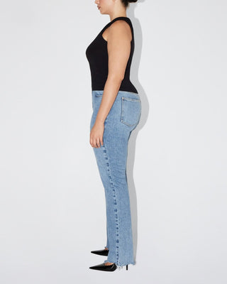 One Shoulder Twist Tee | Black
