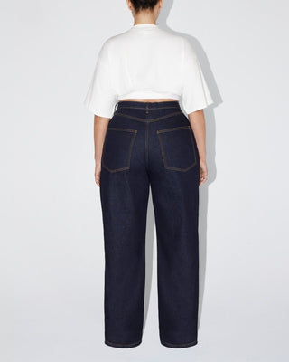 Boxy Cropped Tee | White