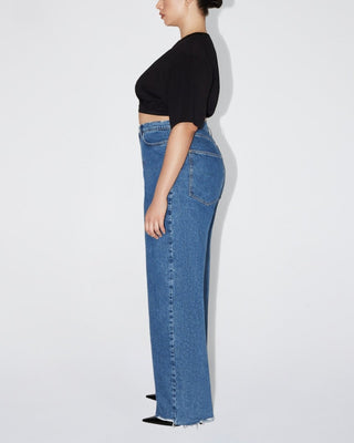Boxy Cropped Tee | Black