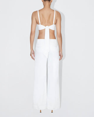 Poplin Bralette | White