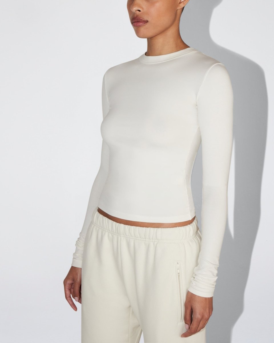 Long Sleeve Tee | Ecru