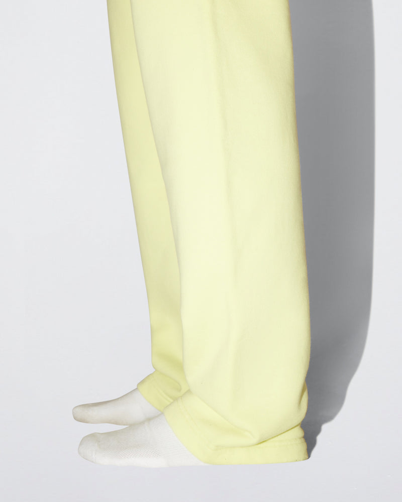 Fleece Straight Leg Pant | Limoncello