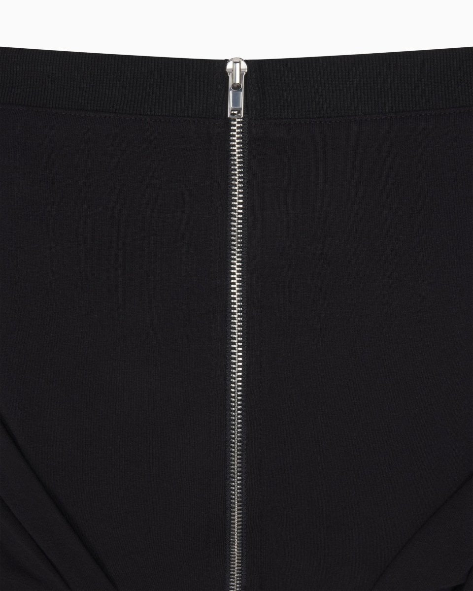 Off the Shoulder Cinching Tee | Black