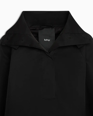 Cropped Parka | Black