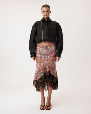 Leather Moto Jacket | Black