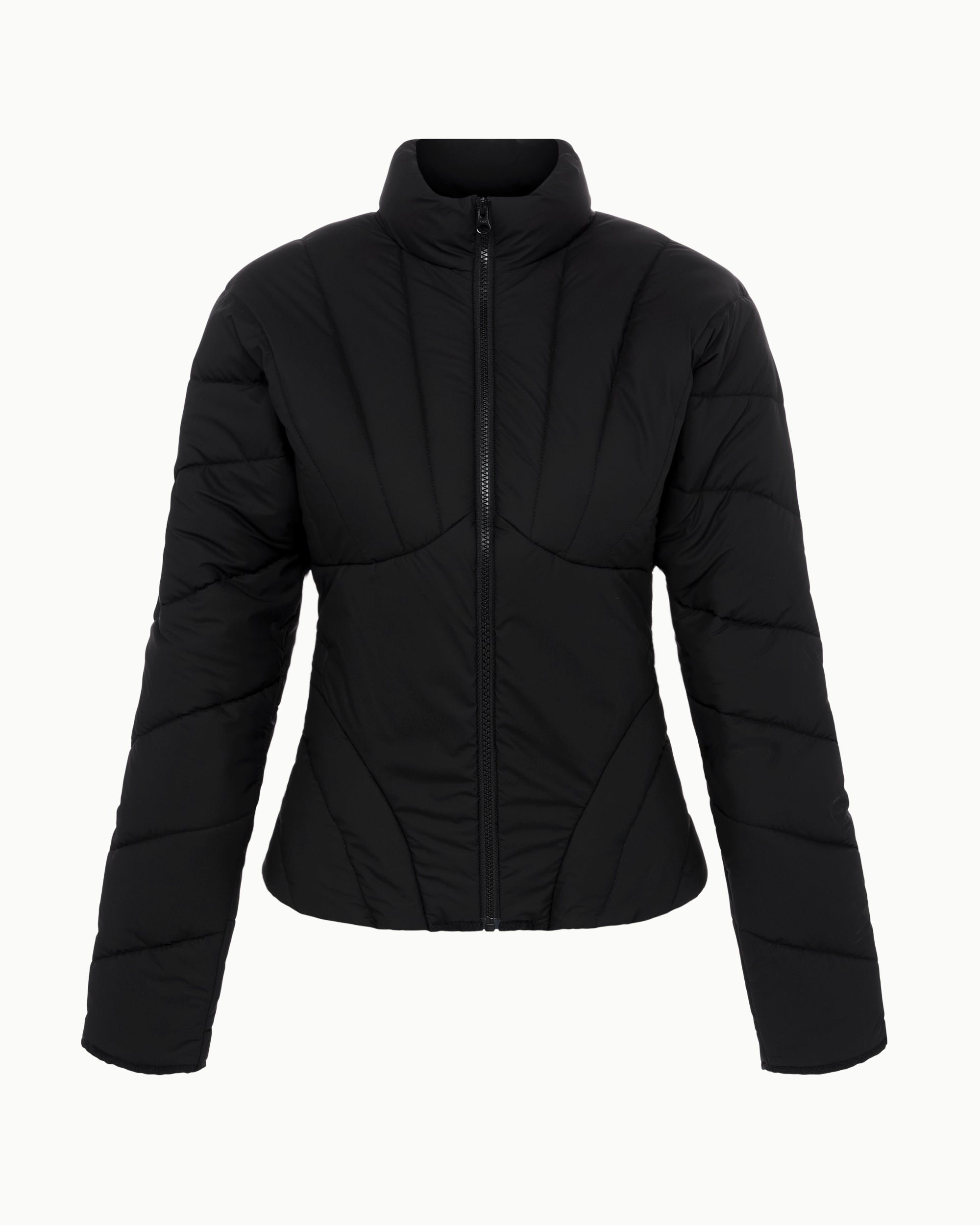 Sculpted Puffer Jacket | Black – Khy Sculpted Puffer Jacket | Black – Khy
