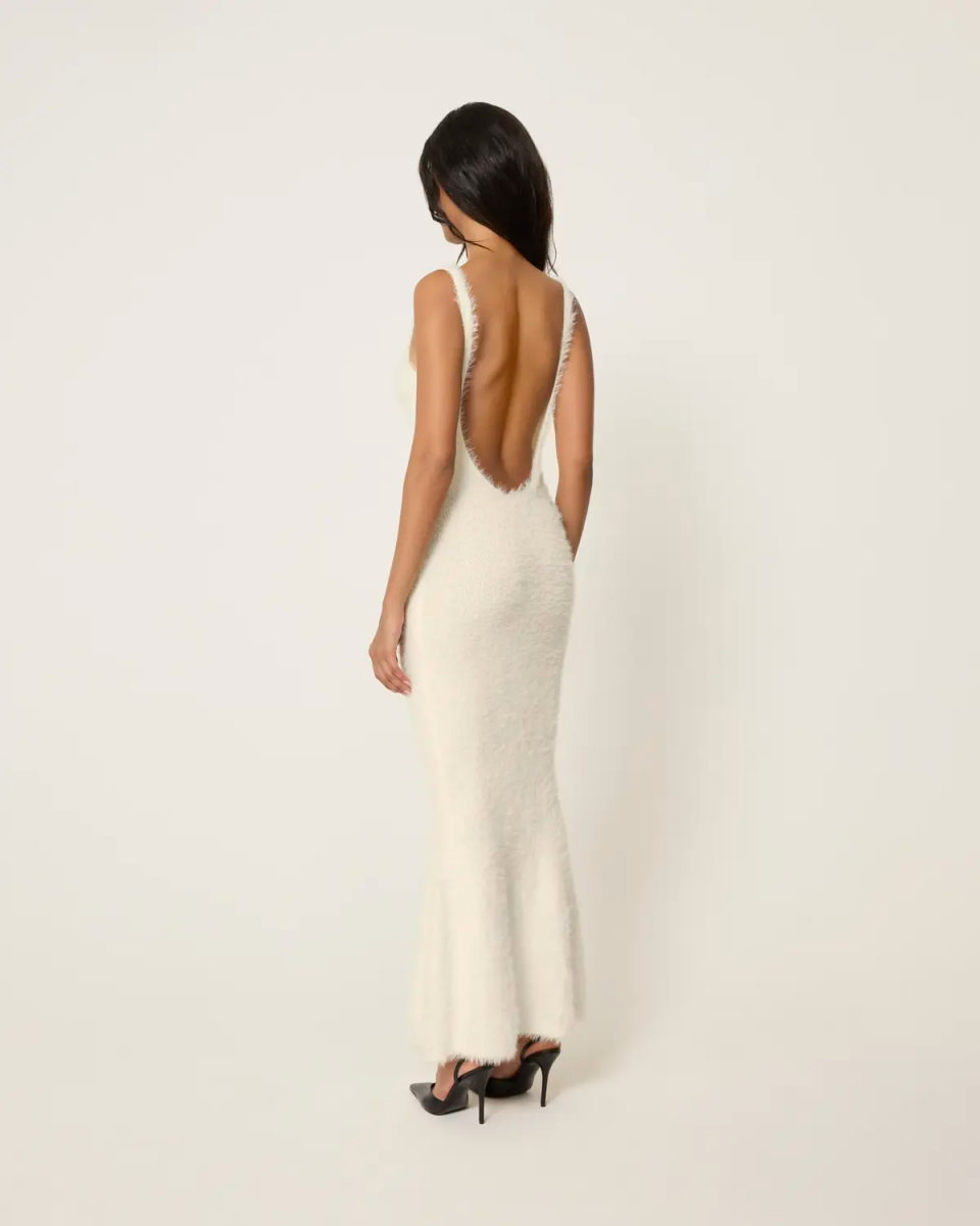 Backless Low Cut Dress Leiluna Collection Sleeveless backless dress BLACK Backless Low Cut Dress Leiluna Collection Sleeveless backless dress BLACK