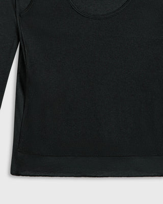 Echo Layered Tee | Black