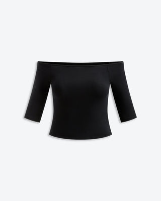 Off the Shoulder Top | Black